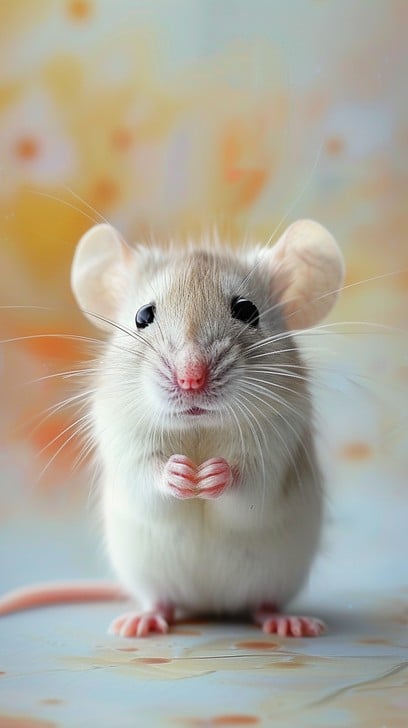 Adorable Baby Rat